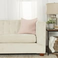thumbnail image 3 of Rizzy Pillow Woven Blush 17"x17"x9", 3 of 5