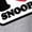 HEATHER GREY, variant on - Space Snoopy Flair - Juniors Ideal Flowy Muscle T-Shirt