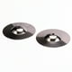 thumbnail image 1 of Toystoory 1 par de platillos, accesorios prácticos para instrumentos de percusión, placa de tambor a prueba de herrumbre, platillo de tambor Accesorios para instrumentos musicales, 1 of 6