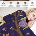 thumbnail image 3 of Nawypu Owl Blanket Gifts for Adult &amp; Kids, Soft Warm Fuzzy Plush Blanket ", Cozy Flannel Throw Blanket for Bed/Couch/Office/Camping, 3 of 6