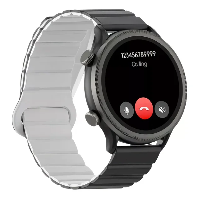 Smartband FreshFun FF01 display de 1.96" con correa de silicona y magnética con correa color negro
