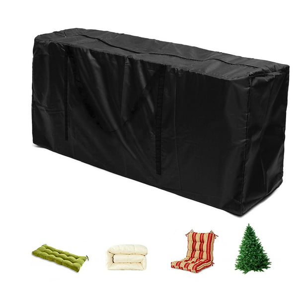 Hotbest Extra Large Zipped Waterproof Garden Furniture Cushion Storage Bag Heavy Duty Cloth Patio Lightweight Carry Case Com - Large Plastic Covers For Outdoor Furniture