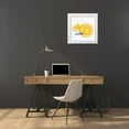 thumbnail image 3 of Allen, Kimberly 26x26 White Modern Wood Framed Museum Art Print Titled - Orange Slice 2, 3 of 4
