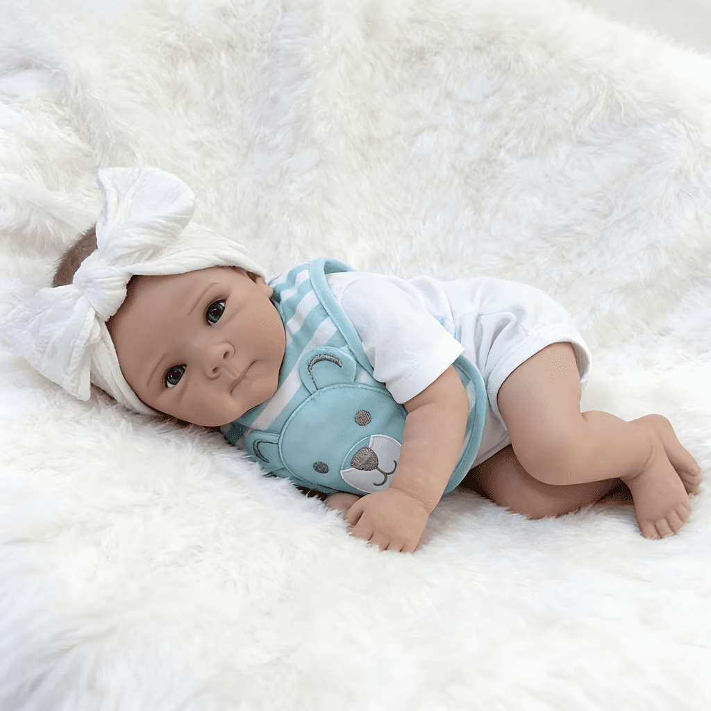 Dayoff Kids Lifelike Reborn Baby Dolls - 19 Inch Realistic Baby Doll (No Accessories) For Kids Age 3+
