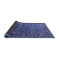 thumbnail image 2 of Ahgly Company Indoor Square Oriental Blue Traditional Area Rugs, 3' Square, 2 of 4