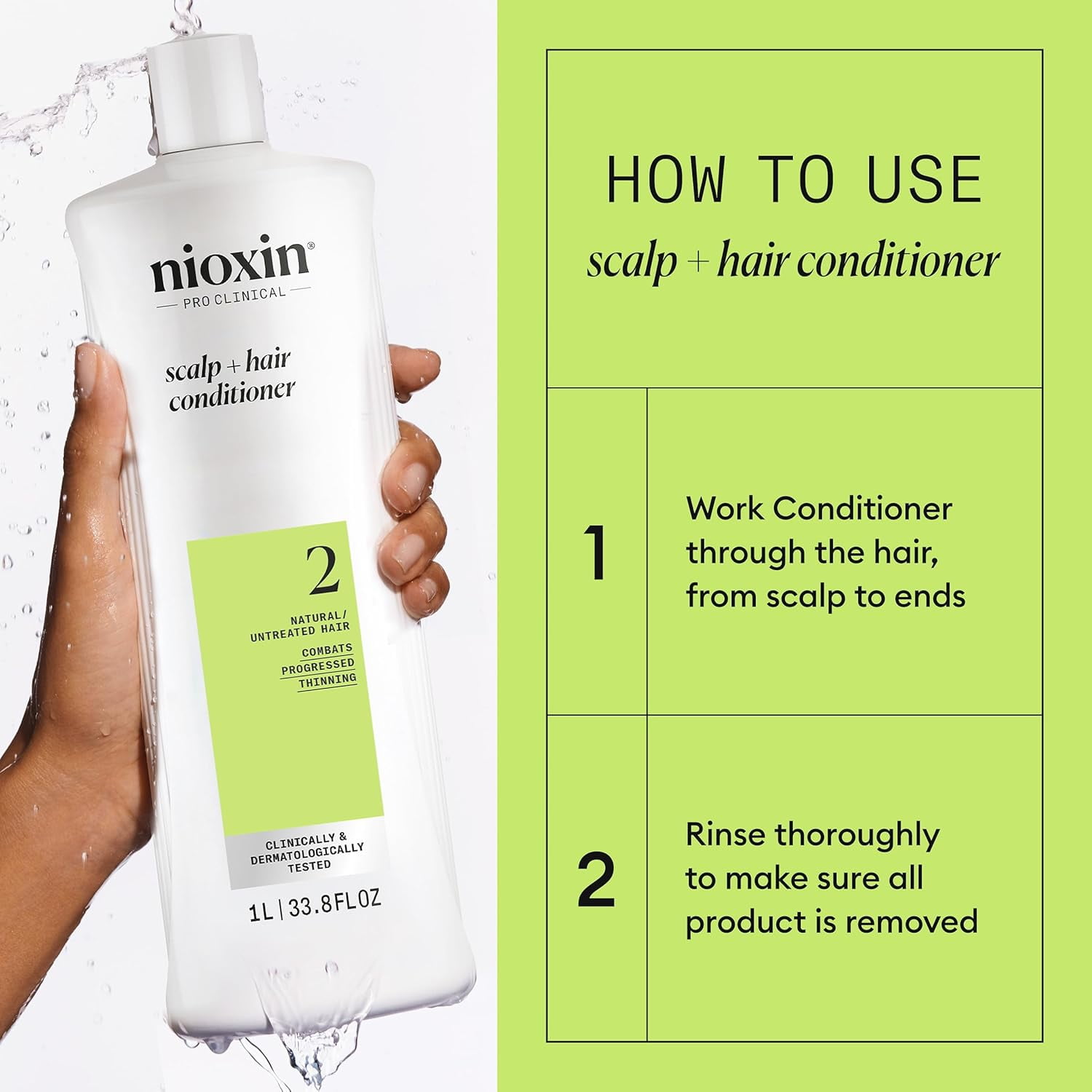 Nioxin Scalp + Hair Thickening System 2 Conditioner 33.8 oz