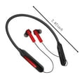 thumbnail image 3 of Latrodar Bluetooth Neckband Headphones Foldable & Lightweight Build Crafted with Care tooth Headset In-Ear Red Home Gadgets, 3 of 5