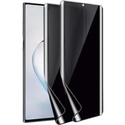for 2 Pack Privacy Screen Protector for Samsung Galaxy Note 10 (6.3") - Anti-Spy Flexible TPU Film, HD, Bubble-Free, Case Friendly, Full Coverage