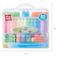 thumbnail image 4 of Play Day Ultimate Sidewalk Chalk Play Set, 80 Piece, 4 of 5