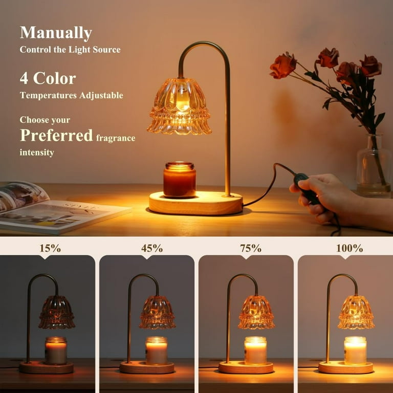 ZXNYH Candle Warmer Lamp with 4 Bulbs,Electric Candle Warmer with Timer,Vintage Gifts for Women, Bedroom Home Decor Candle Lamp,Aromatic Candle ZXNYH Candle Warmer Lamp with 4 Bulbs,Electric Candle Warmer with Timer,Vintage Gifts for Women, Bedroom Home Decor Candle Lamp,Aromatic Candle