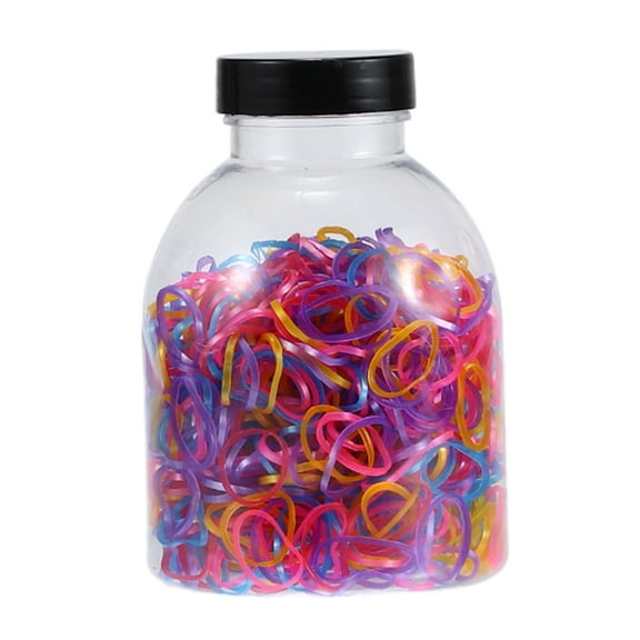 Vocoste Cute Hair Rubber Bands for Women Girls 0.63" Diameter Assorted Color 1 Set