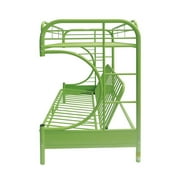 Acme Eclipse Twin over Full Futon Bunk Bed in Green