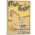 thumbnail image 1 of ARTCANVAS Poster advertising France Champagne 1891 Canvas Art Print by Pierre Bonnard - Size: 26" x 18" (1.50" Deep), 1 of 9