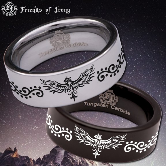 Phoenix Tungsten Carbide Ring