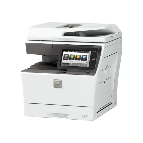 Restored Sharp MX-C303W Color Laser Multifunction Printer Copier Scanner Fax, 30 PPM