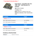 thumbnail image 2 of Engine Mount - Compatible with 1973 - 1980, 1984 - 1986 Chevy C10 Suburban 1974 1975 1976 1977 1978 1979 1985, 2 of 2