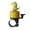 Yellow, variant on YIFAEUX Cartoon Dinosaur Bicycle Handlebar Bell Crisp Loud Sound Lightweight Universal MTB Road Mountain Bicycle Grip Handle Alarm Bell Bike Accessories