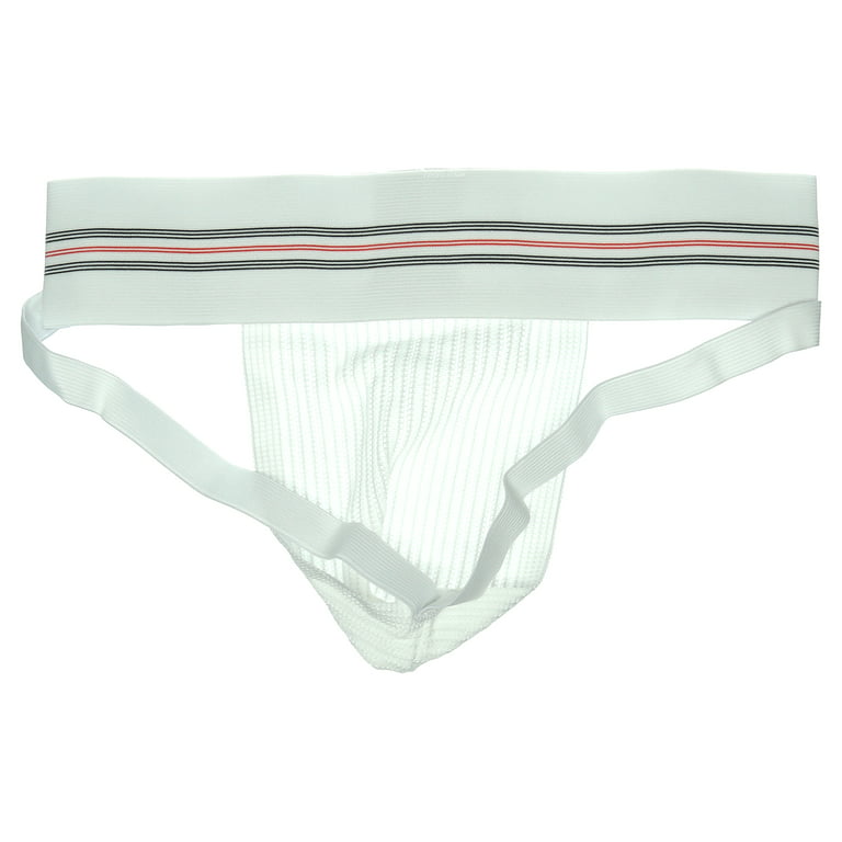 McDavid Jock Strap Athletic Supporter, 2 Pack, Adult Small, White 