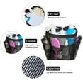 thumbnail image 2 of MAINYU Mesh Shower Caddy Tote Bag 8 Pockets, Hanging Portable Toiletry Bag for Men and Women, College Dorm Essentials Quick Dry Bath Organizer for College Dorms, Gym, Camp, 2 of 6