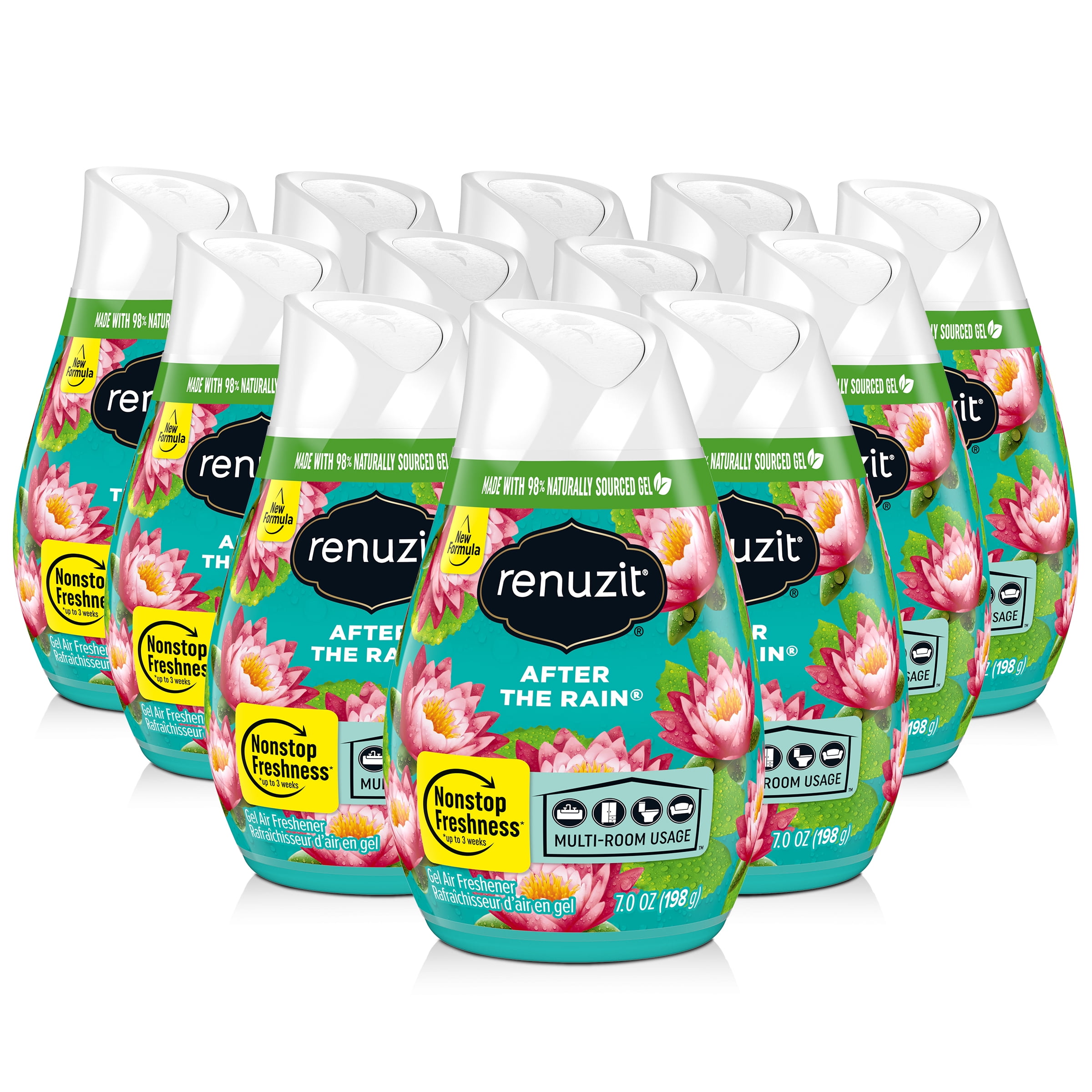 Renuzit Adjustable Gel Air Freshener Cone, After the Rain Scent