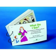 School Specialty 031005 What Do I Say Interactive Reading Book