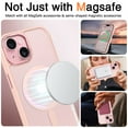 thumbnail image 7 of BENTOBEN iPhone 15 Plus Case Compatible with Mag-Safe, 6.7" Tpu Magnetic Car Mount Support, Anti-Fingerprint Shockproof Protective Cover for iPhone 15 Plus 6.7 inch, Pink, 7 of 7