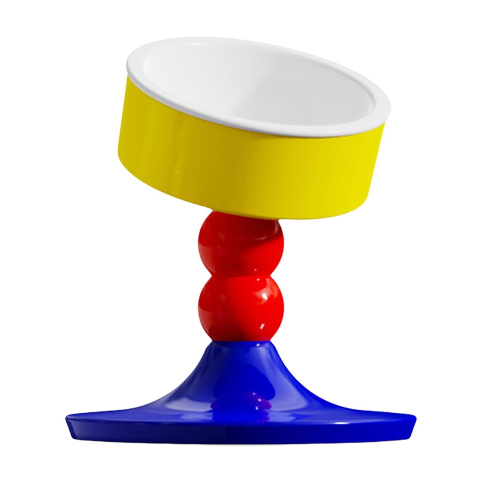 Raised Pet Feeders 3 Adjusting Height Ceramic Water Bowl SlipProof Base Ergonomic Cats Feeding Dish for Daily Use