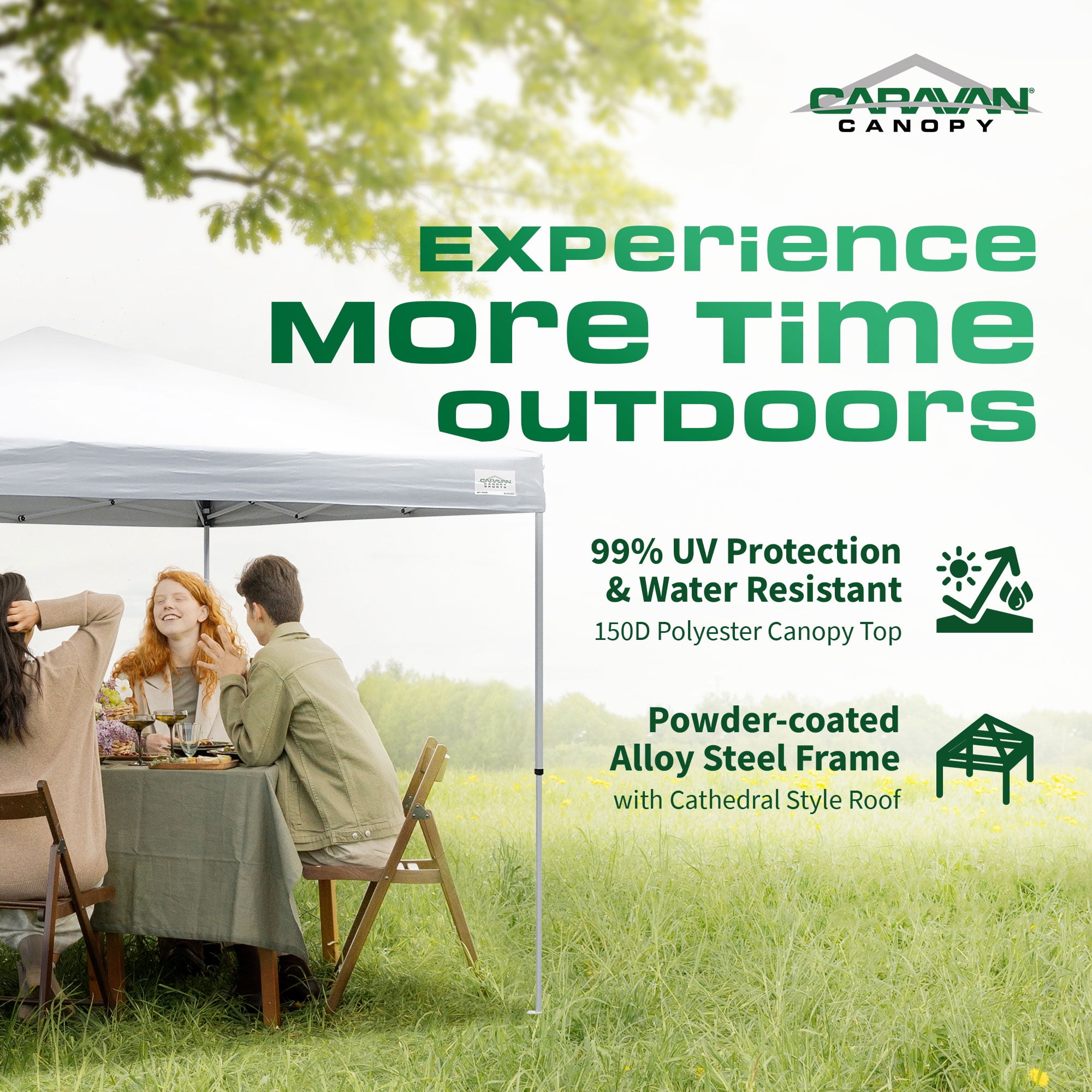 Caravan top canopy 12x12