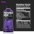 thumbnail image 6 of POWERADE Grape, ION4 Electrolyte Enhanced Fruit Flavored Sports Drink w/ Vitamins B3, B6, and B12, Replenish Sodium, Calcium, Potassium, Magnesium, 32 fl oz, 6 of 7