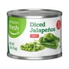 Fresh, Diced Jalapeo Peppers, Hot, 4 Oz