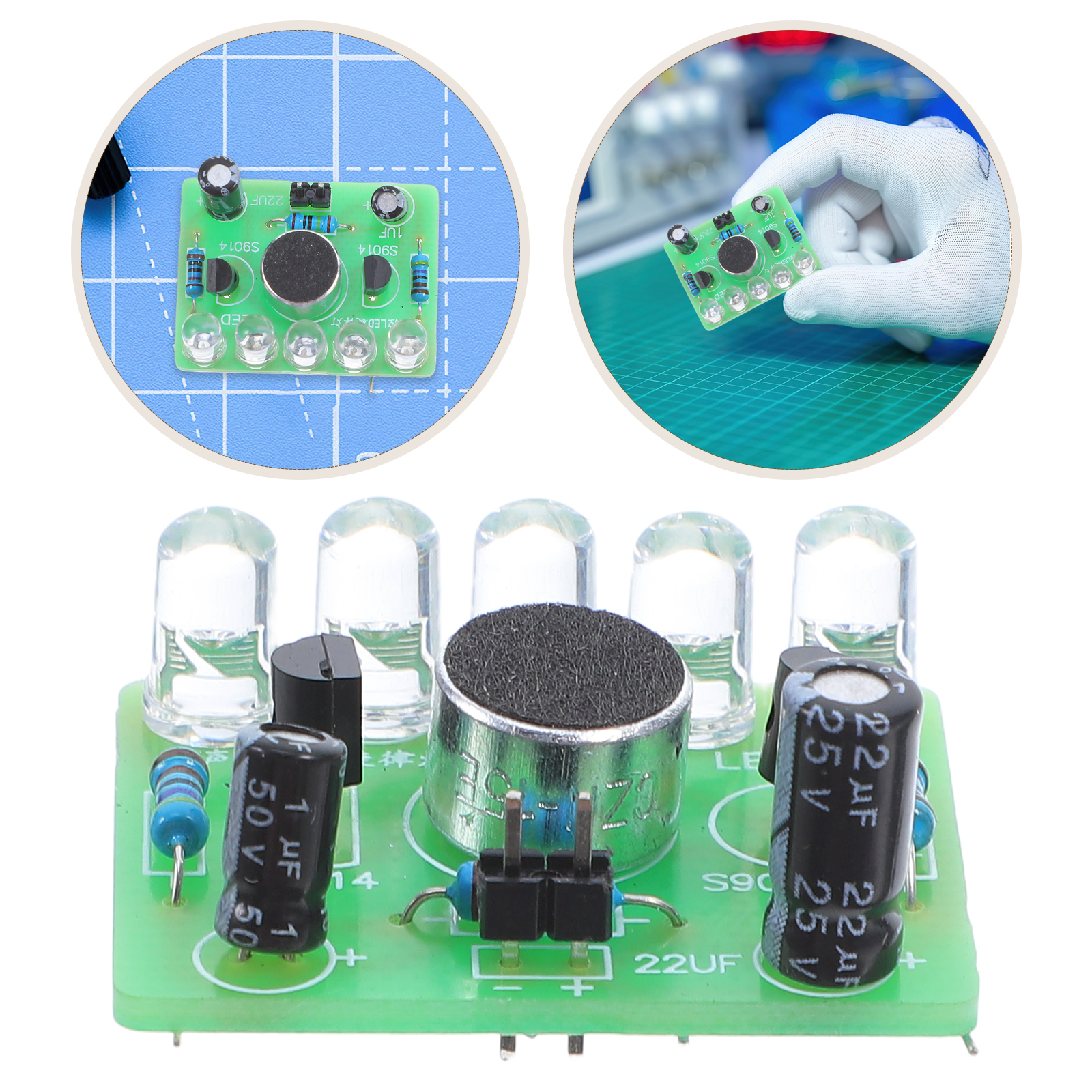 Kit Radio FM à Souder Soi-même - Électronique Pour Débutants Et étudiants - Apprentissage Du Soudage Et Des Circuits