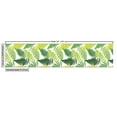 thumbnail image 3 of Ambesonne Tropical Fabric by the Yard Upholstery, Exotic Palm Foliage Art, 3 Yards, Fern Green and White, 3 of 5
