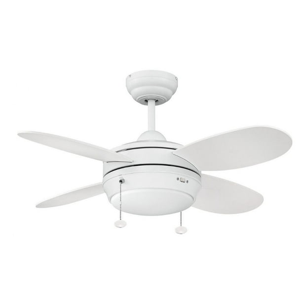 Mlv36mww4l Litex Maksim 36 Inch Ceiling Fan With Light Kit Matte White Finish Com - 36 Inch Ceiling Fan With Light Kit