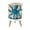 Color 2, variant on Beach Small Trash Can with Lid Drink Bar Decor Tropical Flowers Palm Wooden Carved 1.8 Gallon Dog Proof Trash Can Round Garbage Can Waste Bin Wastebasket for Bathroom Bedroom Living Room