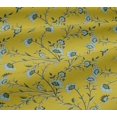 thumbnail image 5 of oneOone Viscose Jersey Yellow Fabric Leaves & Flower Floral Sewing Fabric By The Yard Printed Diy Clothing Sewing Supplies 60 Inch Wide, 5 of 5