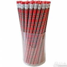 Elgate Tartan Pencils, 4 Count
