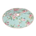 thumbnail image 2 of Kll Vintage Floral Christmas Tree Skirt 36",Party Decorations Farmhouse For Christmas Decorations Holiday Party, 2 of 8