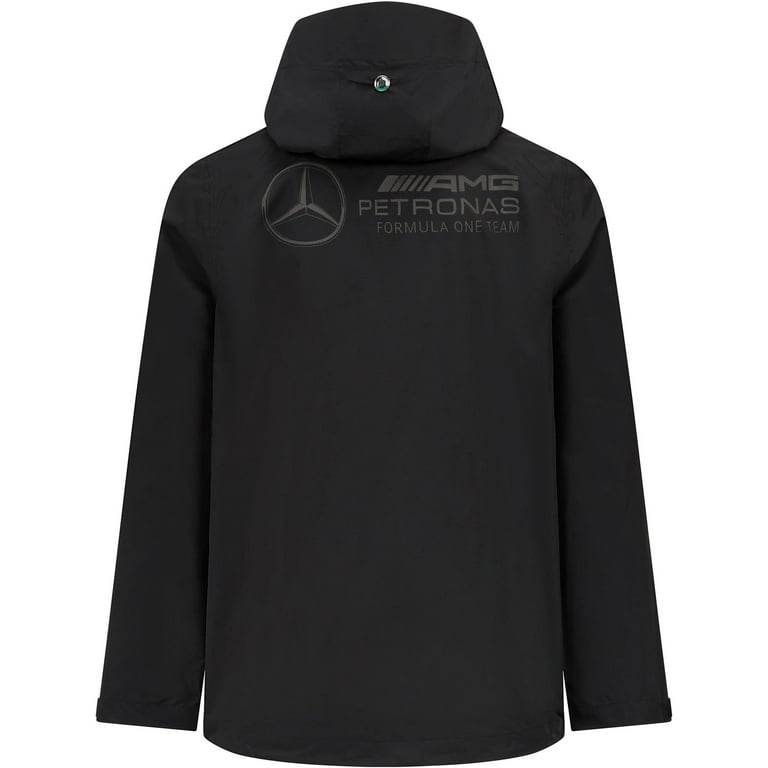 ブリーフィング/Mercedes メンズ ジャケット 黒 Adidas Men's Mercedes-AMG Petronas Formula One Team Track