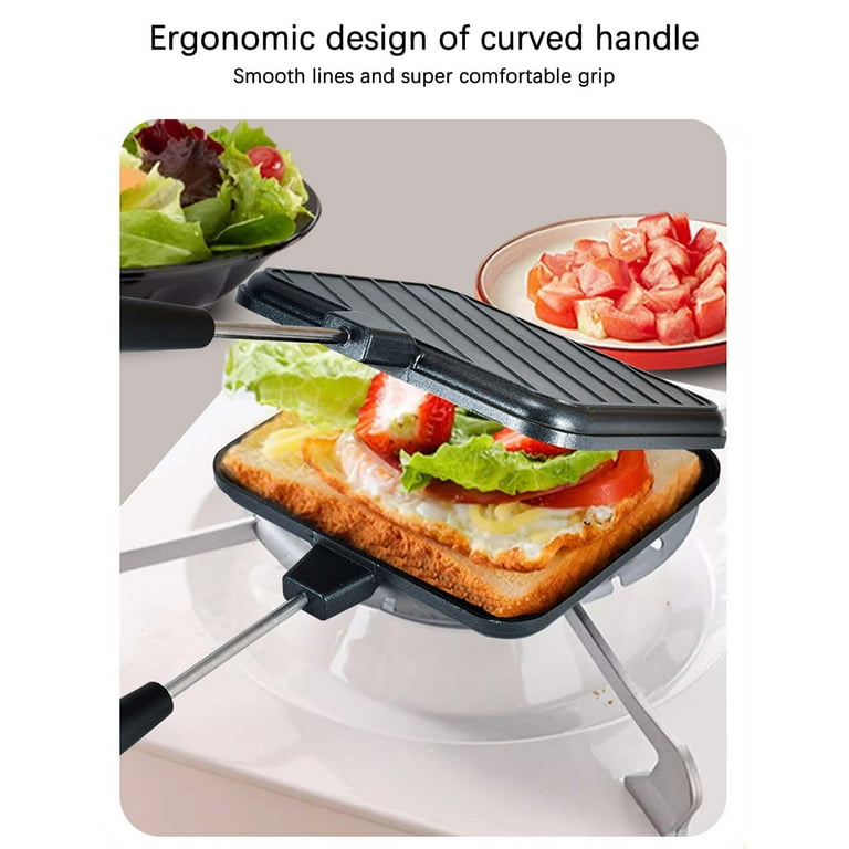 Campfire Sandwich Maker Double-Sided Sandwich Maker Grill Pan