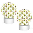 thumbnail image 2 of Balery Avocado Playing Music Pattern Acrylic Night Light Gift with 3 Color ModesTouch-Sensitive LED Lamp Perfect Gift for Mother's Day, Birthday, or Christmas, 2 of 9