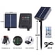 thumbnail image 3 of Luz Solar para Tienda de Campaña | Guirnalda de 8 Luces Led con Clip para Sombrilla con Control Remoto | Carga Usb y Solar | Resistente Al Agua Ip44 | Brillo Ajustable y 8 Modos | Decoración para Pat, 3 of 6