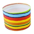 thumbnail image 2 of Pantalla de tela de estilo Retro, accesorios de iluminación, lámpara colgante, pantalla de tambor, pantalla para salón de té, cafetería, r, sala d 300 mm x 200 mm, 2 of 8