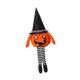 thumbnail image 5 of Muñeco decorativo de fantasma de calabaza de Halloween para el alféizar de la ventana del escritorio. Naranja, 5 of 9