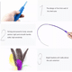 thumbnail image 5 of Juguetes Para Gato Interactivos Plumas Campanas 11pcs Multicolor, 5 of 5