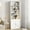 White, variant on Yeshouse Farmhouse Style 6-Tier Bookcase with Doors - 71.4 Inch Tall Wooden Bookshelf for Living Room & Home Office, Large Storage Display Cabinet