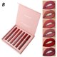 thumbnail image 3 of Matte Lip Gloss Set 6 Color Lipstick Smooth And Lasting Display Lip Gloss Waterproof Moisturizing Lipstick Holiday Gift Box Set, 3 of 5