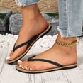 thumbnail image 5 of Wensltd Women's Sandals Summer Soft Sole Sandals Flip Flop Design Outdoor Lightweight Comfort Slippers, 5 of 7
