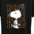 thumbnail image 3 of Peanuts - Boo Snoopy Scared - Women's Short Sleeve Graphic T-Shirt, 3 of 6