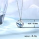 thumbnail image 5 of Hot6sl Liquidación de Ahorros de Verano Collar de Clavícula Femeninas y Sirenas y Cristal Azul Océano, 5 of 5