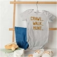 thumbnail image 4 of Crawl Walk Hunt Hunting Life Romper Boys or Girls Infant Baby Brisco Brands 6M, 4 of 6